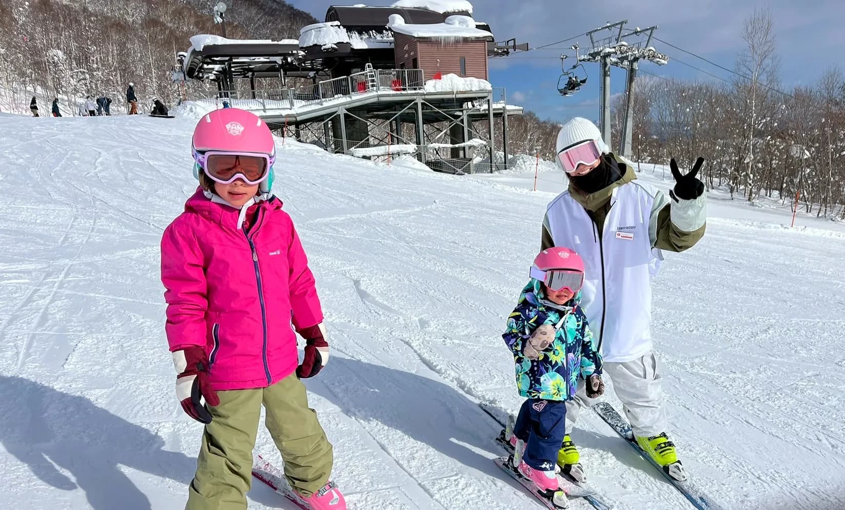 ルスツ3Hスキーレッスン☆完全プライベートで楽々上達！